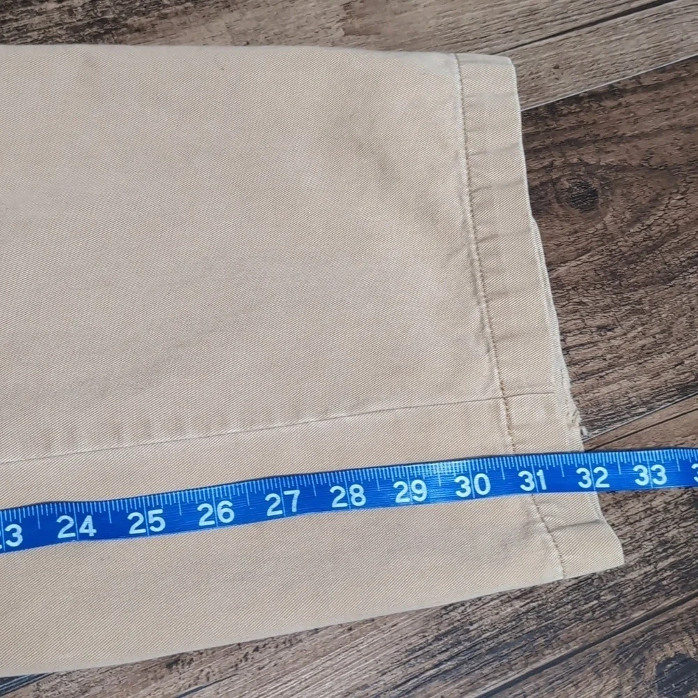 Vintage Y2K American Eagle Baggy Utility Cargo Pants In Brown Khaki Size 33x34 - Picture 9 of 12